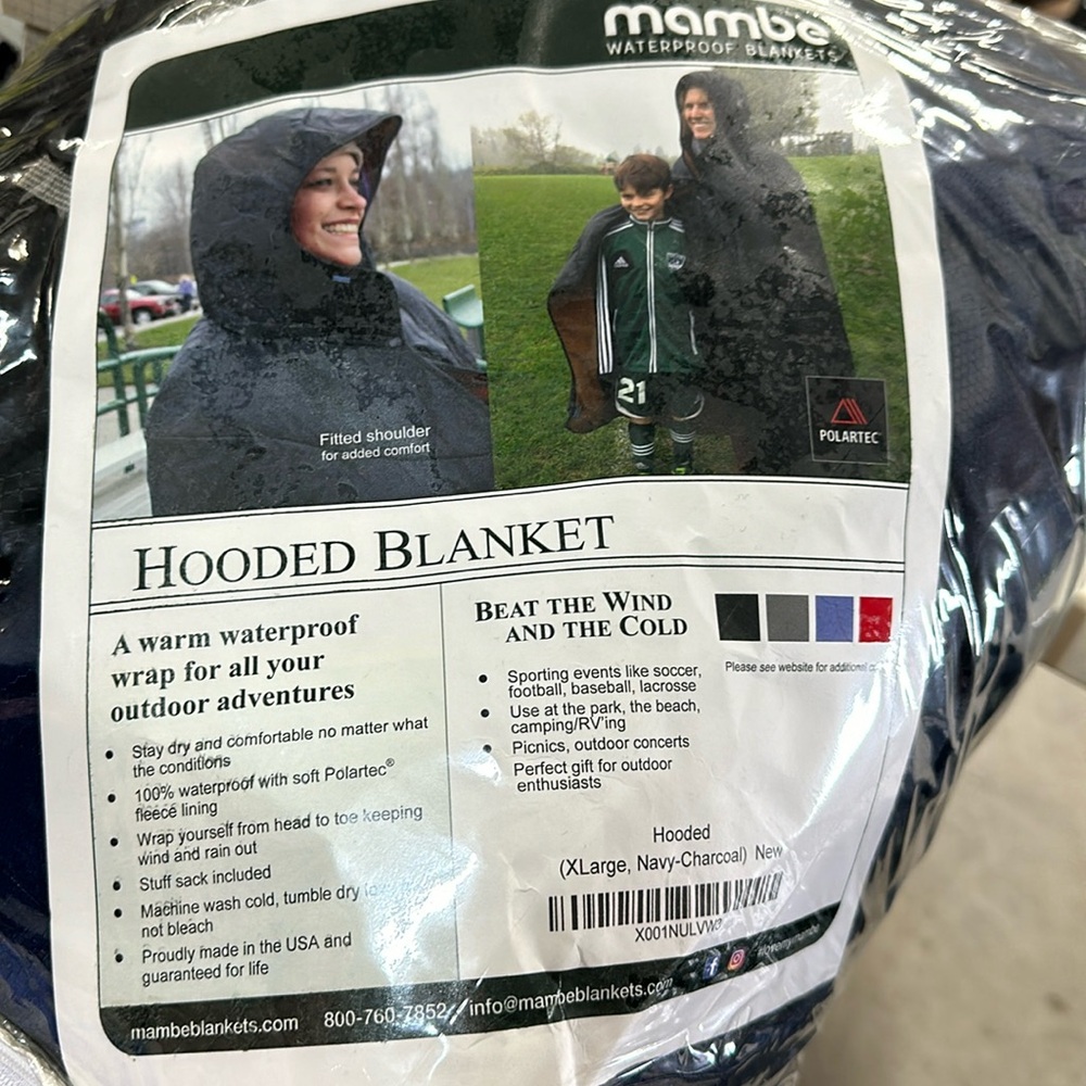 Hooded blanket